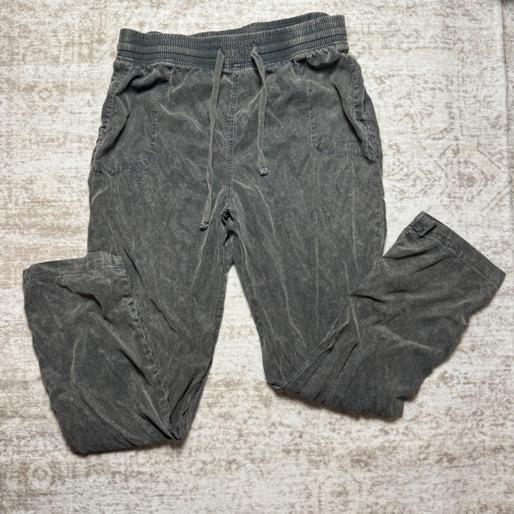 Rae Mode Green Gray Washed Cargo Jogger Baggy‎ Pants Women's Size large